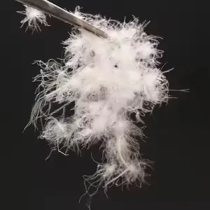 Custom Wholesale Feather Down Fill Material Hypoallergenic White Washed Goose Down for Bedding & Apparel