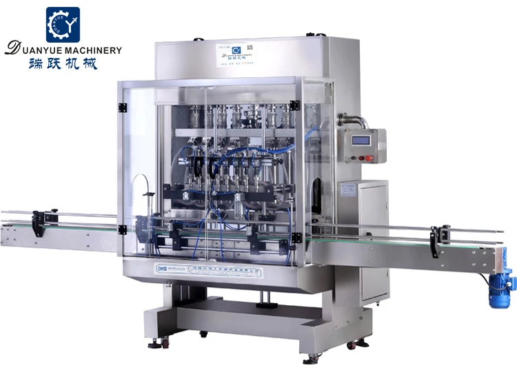 Suspension Automatic Filling Machine Syrups Filling Machine Liquid Detergent Production Line