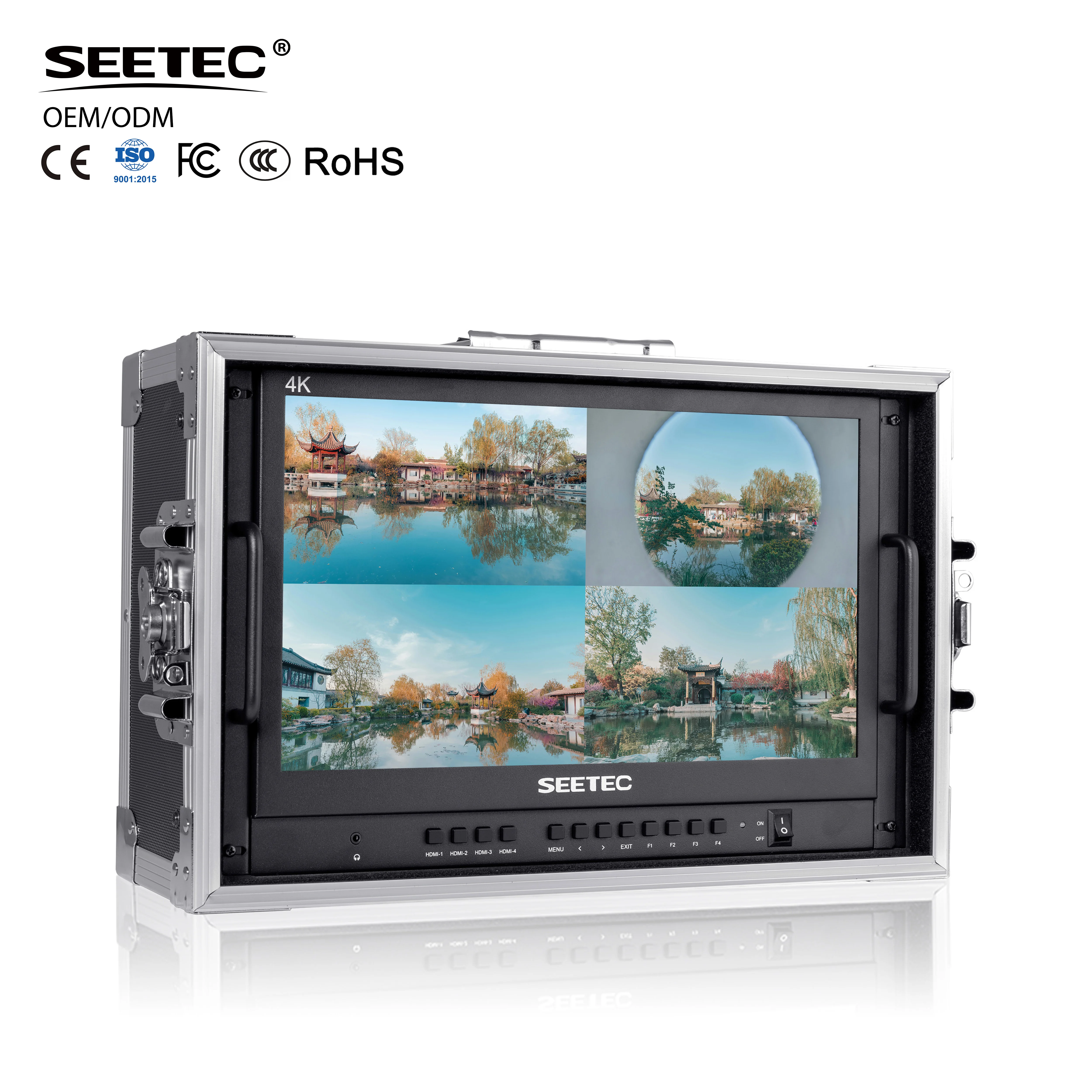 SEETEC ATEM156-CO 15.6インチ4K HDMI放送用モニター