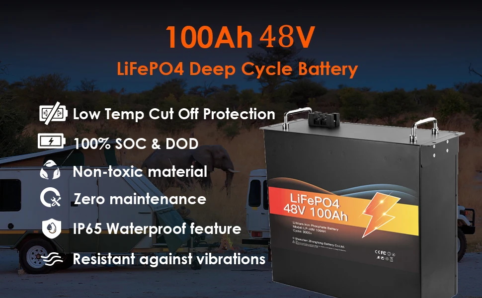 OEM Customized Rechargeable 48V 50Ah 100Ah 200Ah Lifepo4 Energy Storage Battery 48V For Energy Storage System