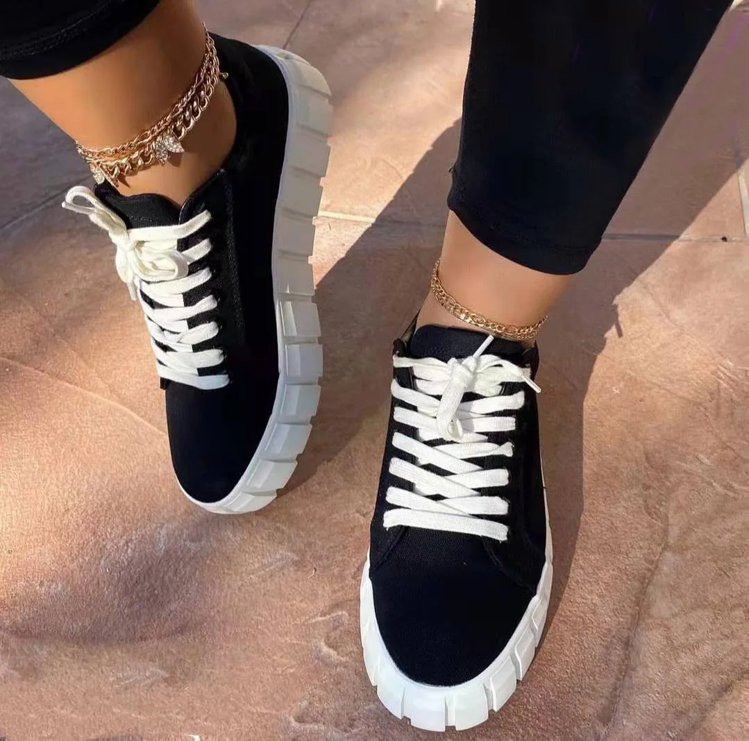 Classic fashion trend sports women's shoes Plus size women's sneakers