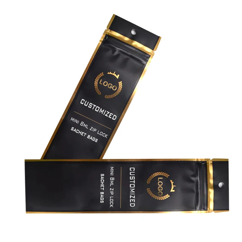 Custom Tembakau Grabba Packaging Display Small Sample Sachet Bags Natural Whole Tobacco Leaf Bag Tobacco Free Pouch