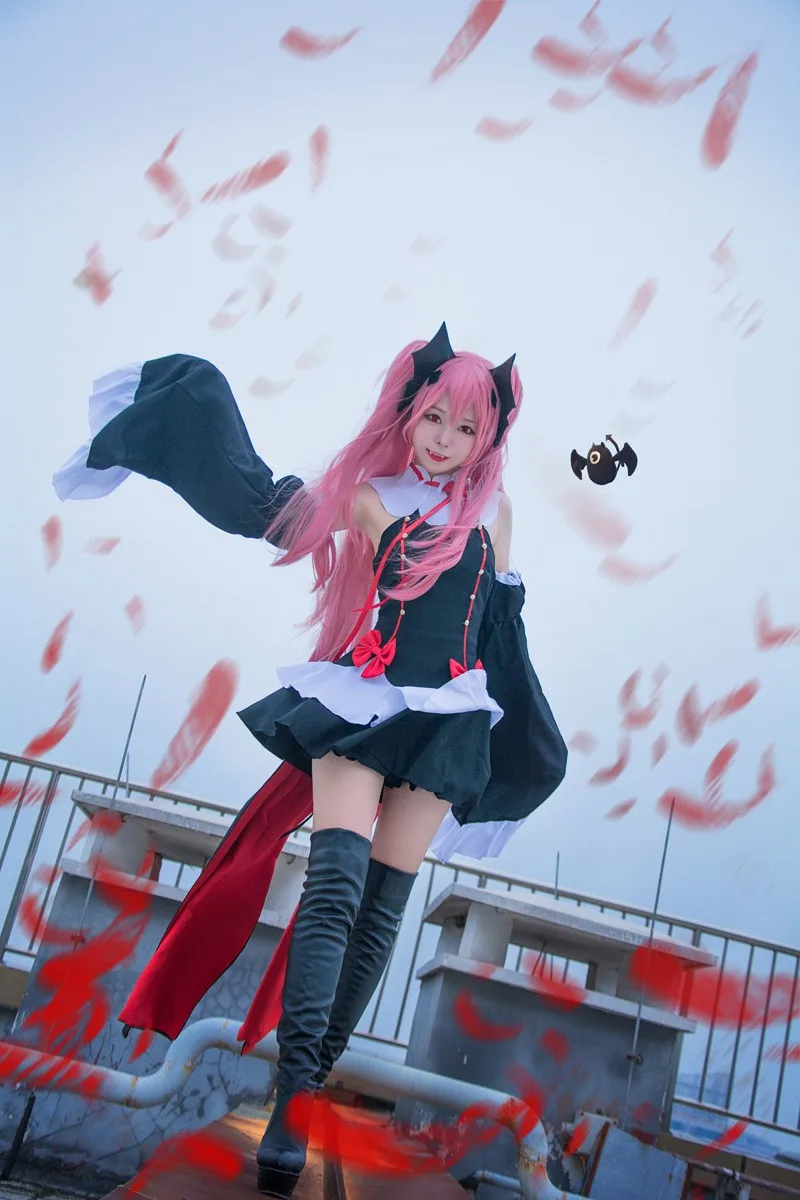 Anime Tepes Sérum Trajes Krul Cosplay Uniforme Vestidos Define