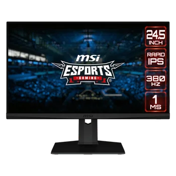 MSI G253PF 24.5 Inch Gaming Monitor – 1920x1080 IPS, 380Hz Refresh