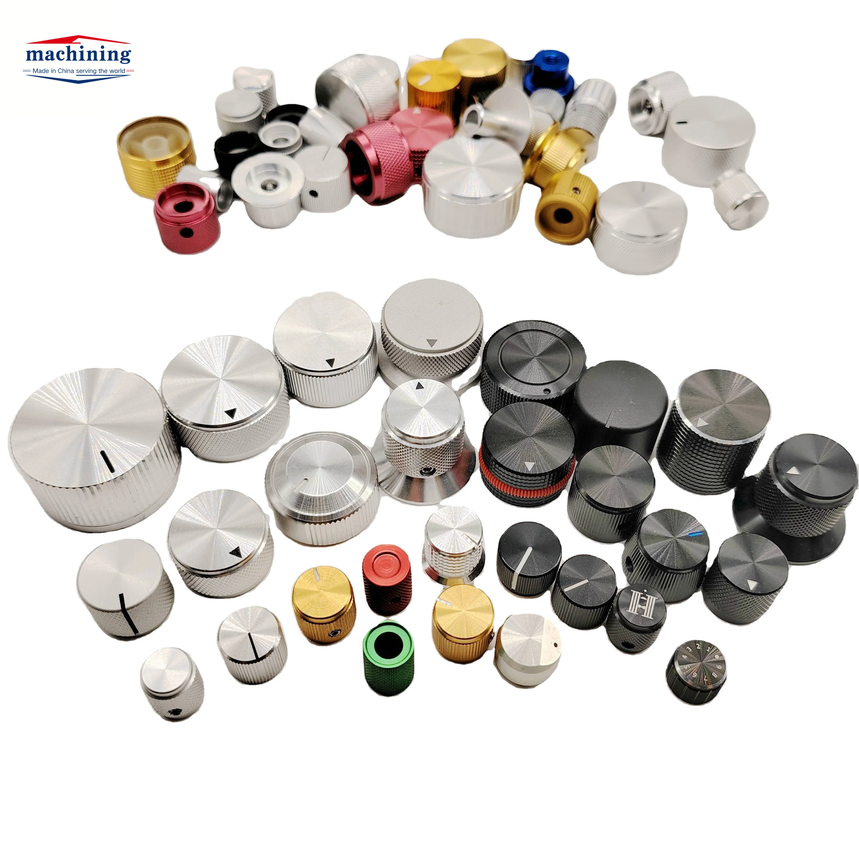 Effect Multi Effects Metal Custom Colored Potentiometer Guitar Volume Sound Button Knob Case for Double Bass Drum Pedal Knob
