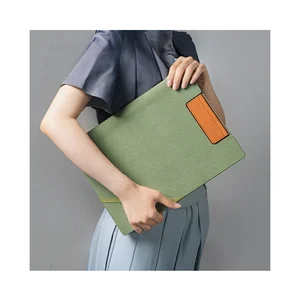 Free Sample Wholesale Custom Logo Folders Reusable Whiteboard Portfolio A4 Pu Leather Magnetic Organizer Memo Writable Padfolio