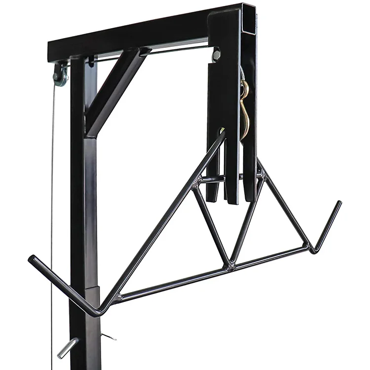 Jhmech Deer Hoist Gambrel Heavy Duty Black Powdercoating Tubular