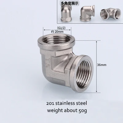 آخرین اخبار شرکت سوپر کل مرد زن مستقیم پستان فولاد ضد زنگ 201 لوله T رشته دار مناسب برای اتصال هوا فشار به شش گوشه  8