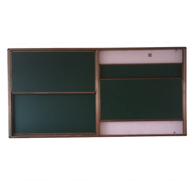 Wall Mount Aluminium Frame Dry Erase Whiteboard Magnetic Writing Board Chalkboard Black Board for School Classroom Office details