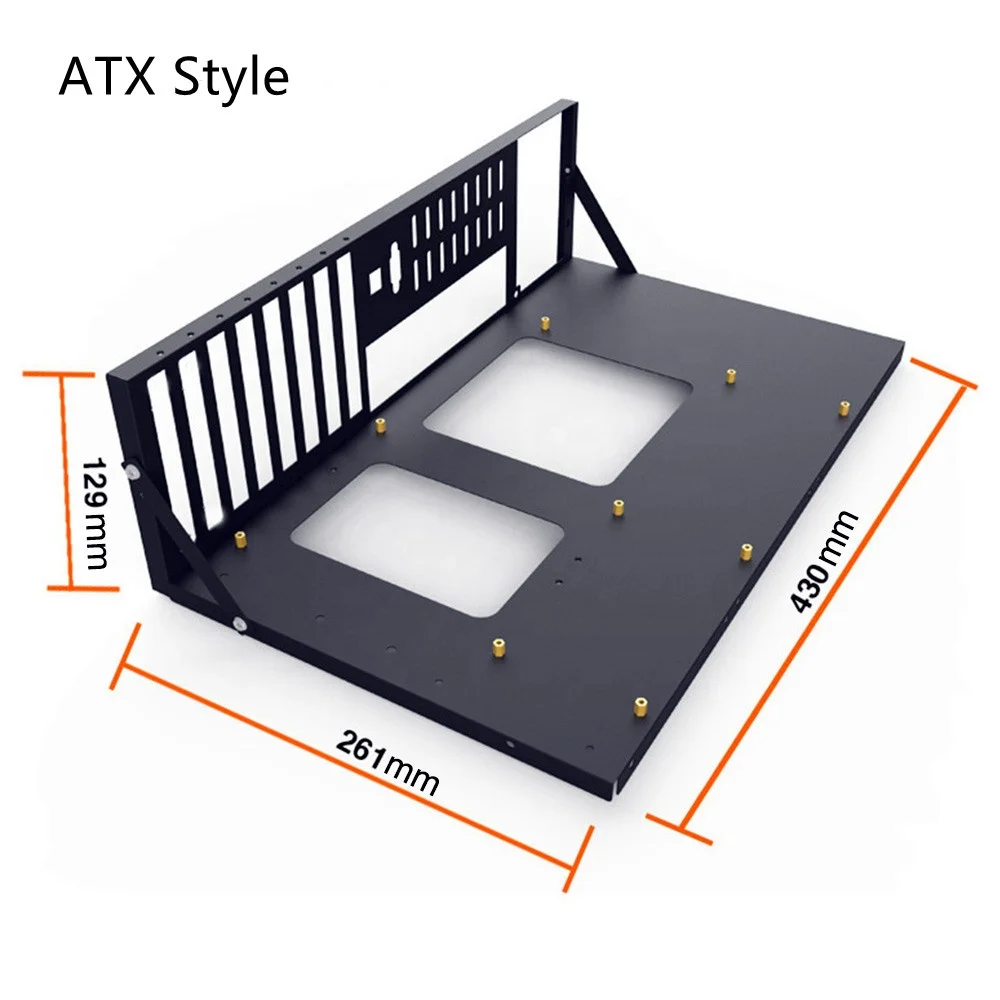 Steel Open Air Atx/eatx Motherboard Frame Graphic Card Computer Rack ...