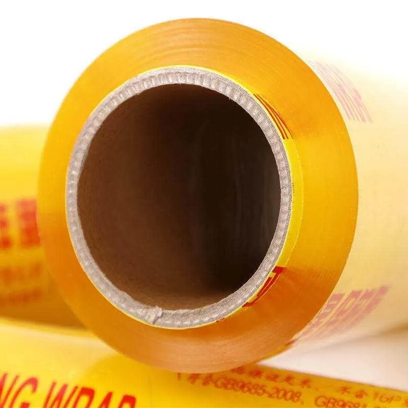 Custom Pvc Plastic Industrial Transparent Cling Film Wrap Stretch Film300mm 45 Cm 50cm 30*300mm