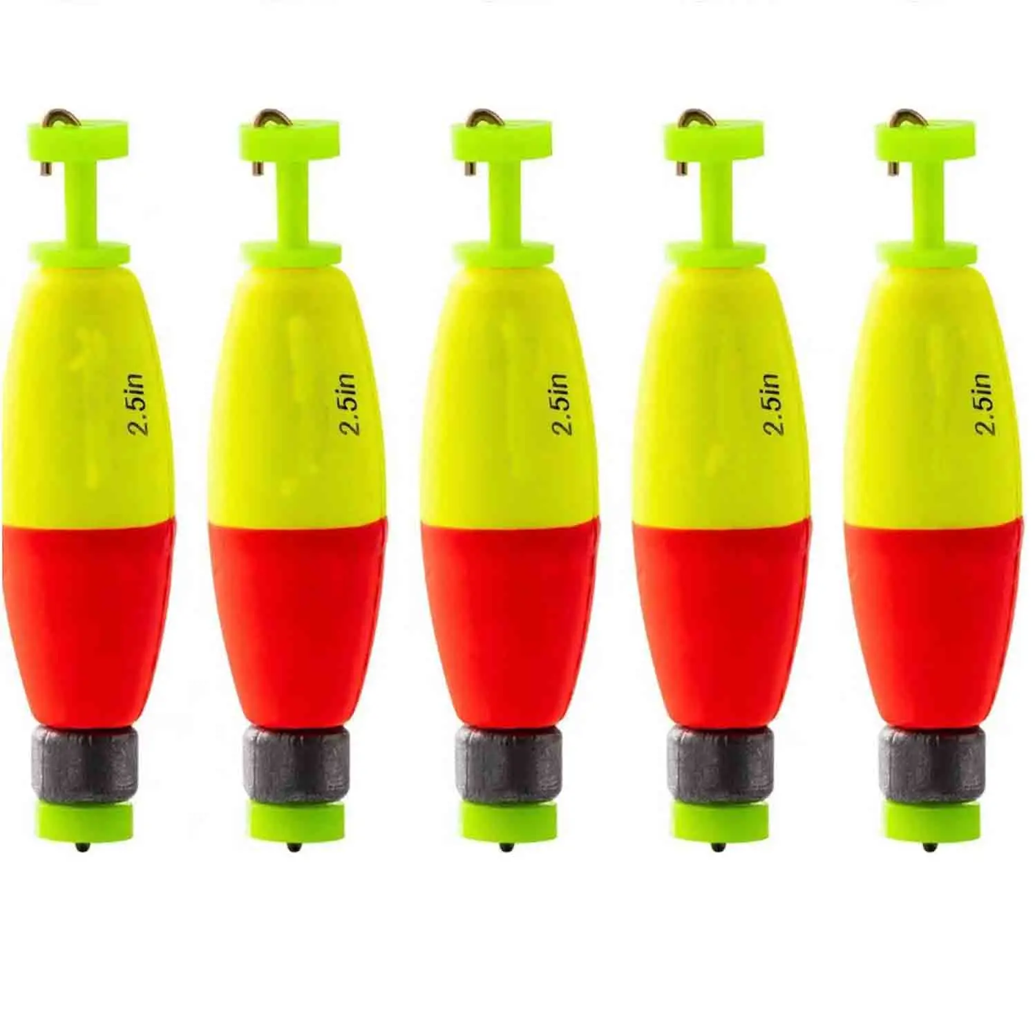 Weighted Foam Floats Snap-On Spring Fishing