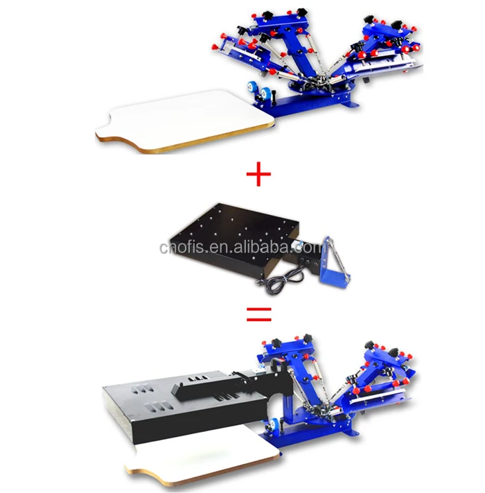 New Condition Manual Silk Screen Printer with Heater Easy to Operate Cup Printer