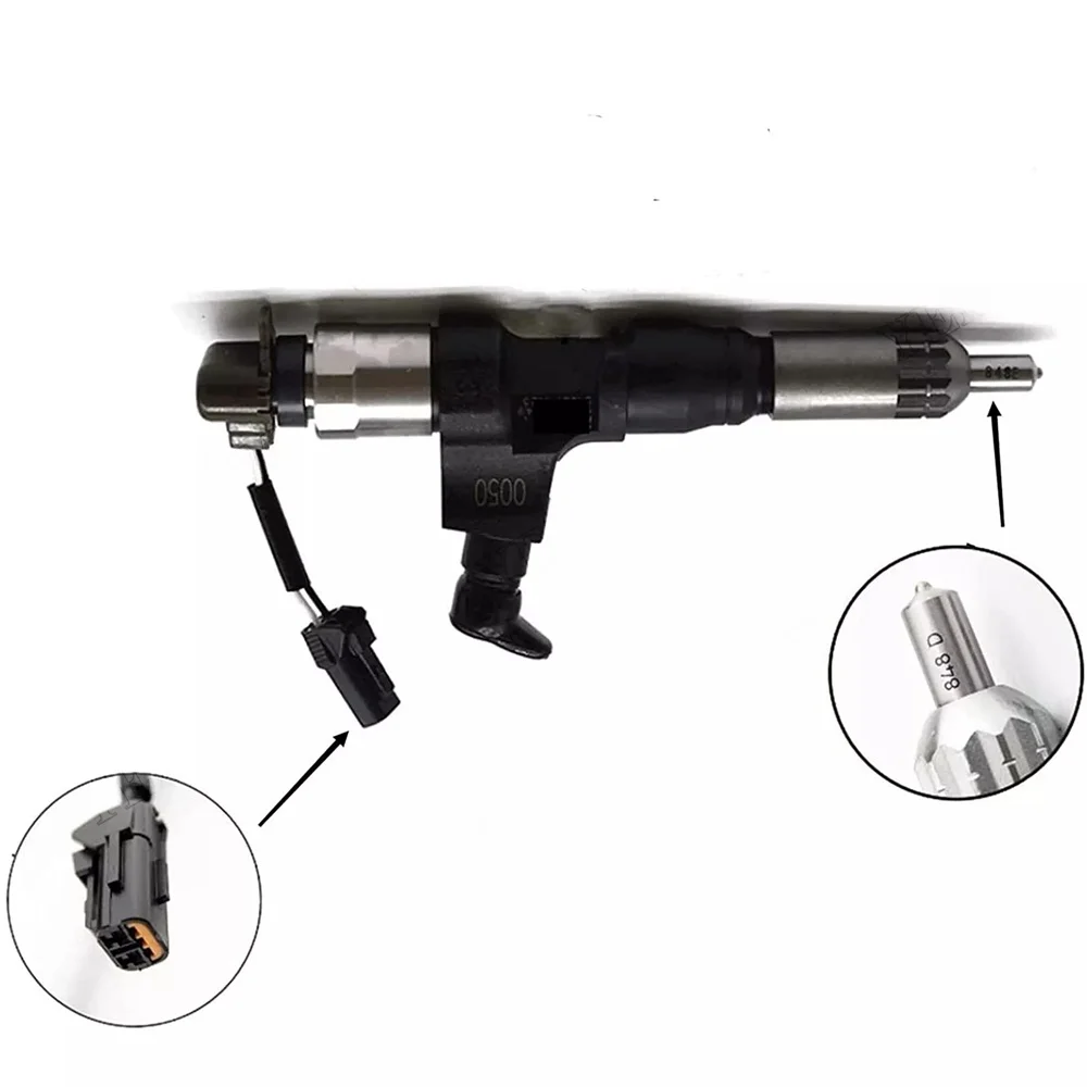 Fuel Injector 095000-5300 23670-E0130 for Hino 3