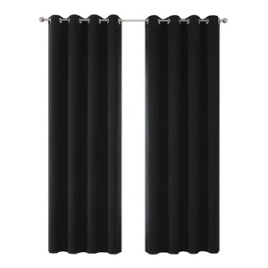 Outdoor Black Soundproof Curtain Wholesale Blackout Window Curtain for Home