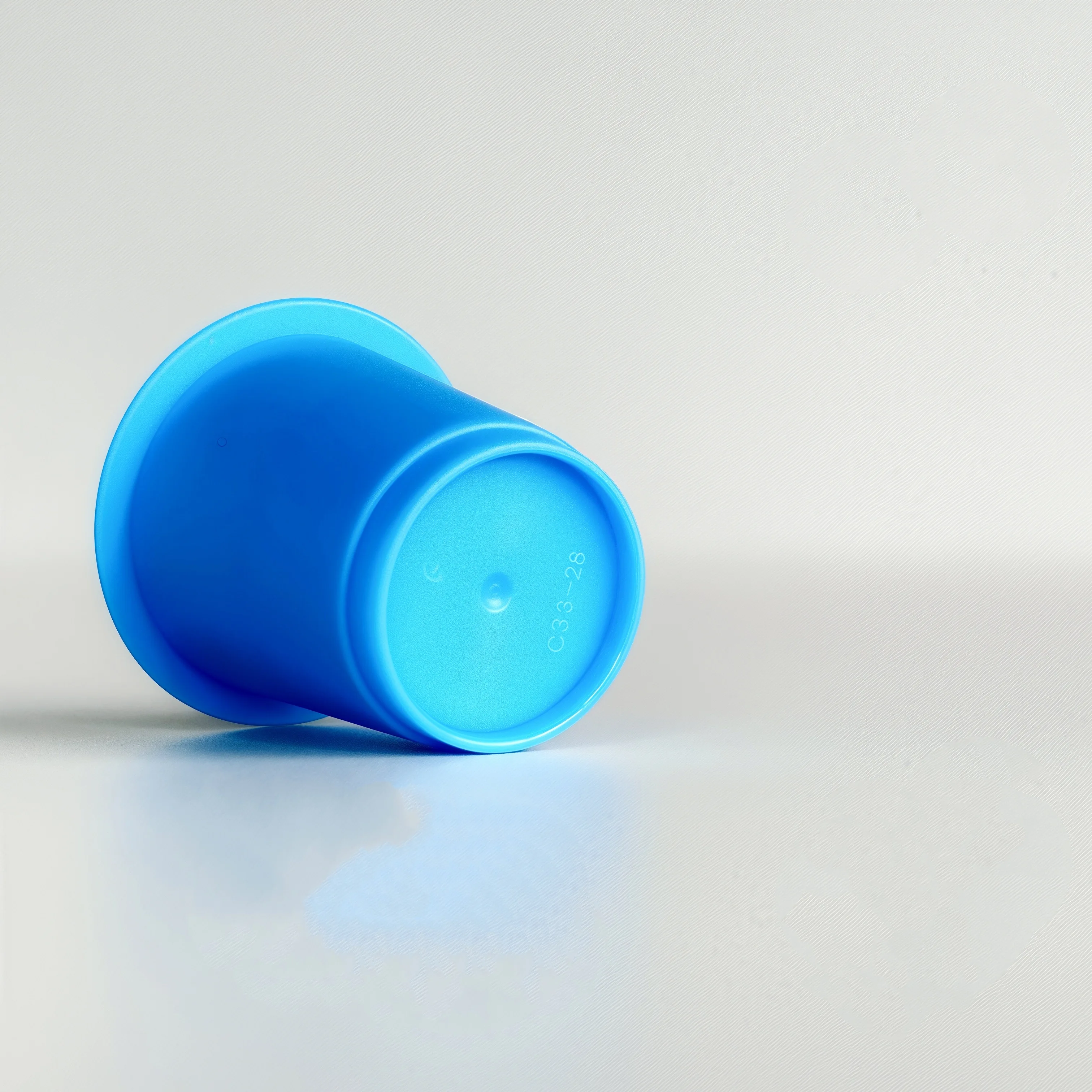 Portable 8ml Disposable Plastic PP Cups with Food Grade Foil Lid for Coffee Powder and Instant Beverages