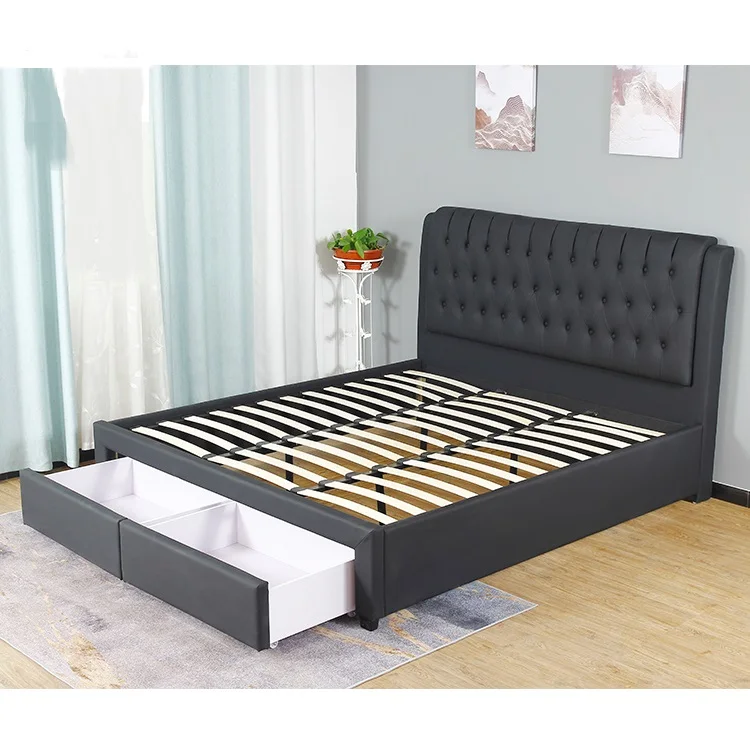 Free Sample Drawers Twin Platform Single Bed With Drawer Buy Platform Hongkunmeisi Queen Kids King Captains White Full Size Bed With Drawers Underneath Queen Platform Full Double Pedestal King Size Bed With