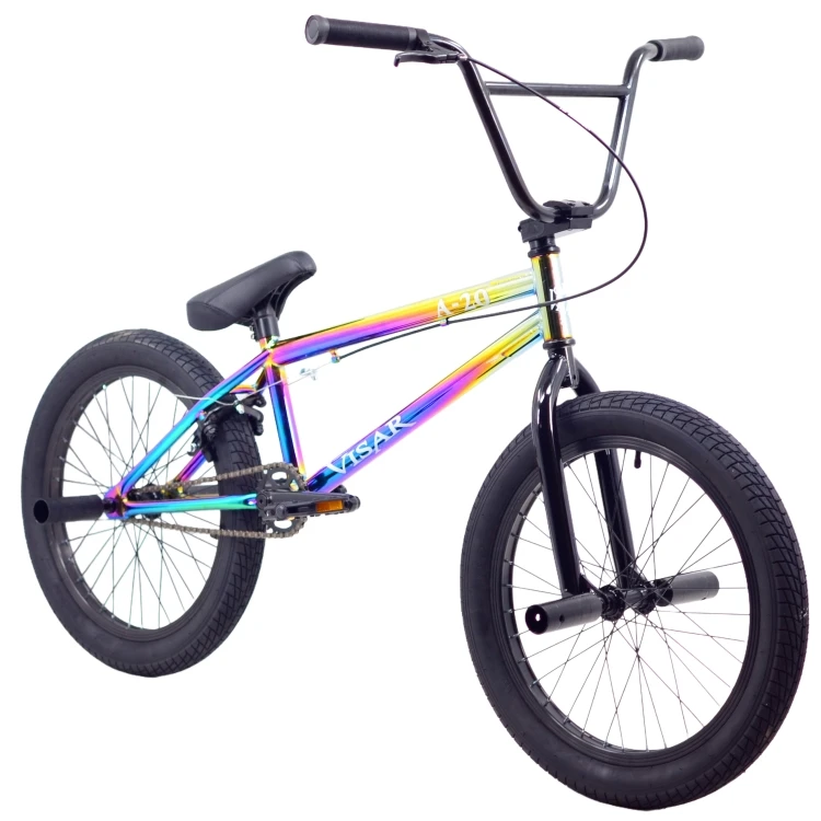 BMXフレーム　オイルスリックカラー。 ストリート Hf1c7bdfbdd9a4cab9c4b27fb49c44
