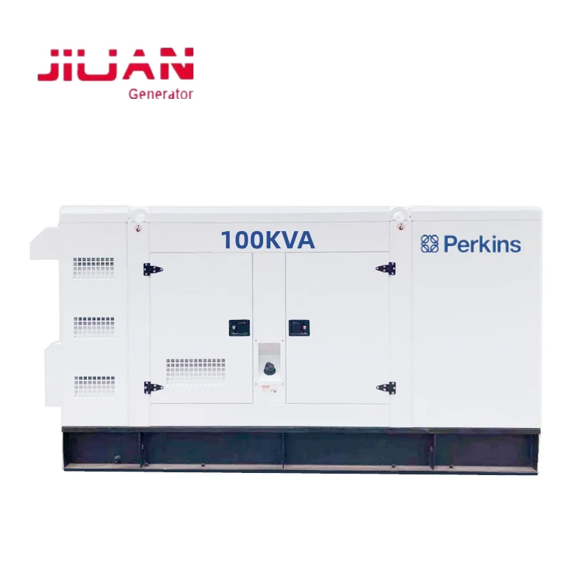With Perkins Engine Electric Power Turbo Charger Supper Silent 80kva 75kva diesel Generator 60kw