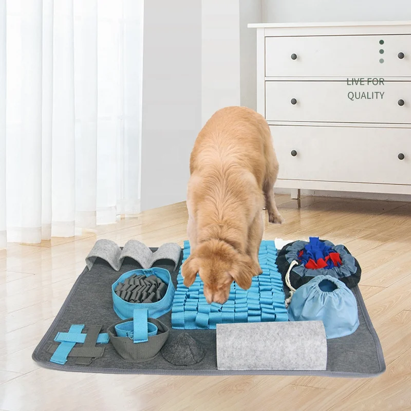 Wellfine 2023 Best Seller Pet Feeding Snuffle Mat Slow Food Sniffing