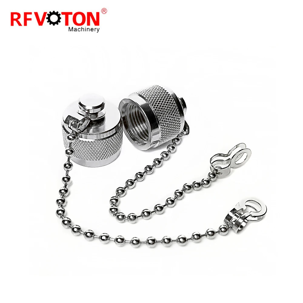 N Type Connector Protective Cover Dust Cap With Chain for N Male Plug RF Connector details