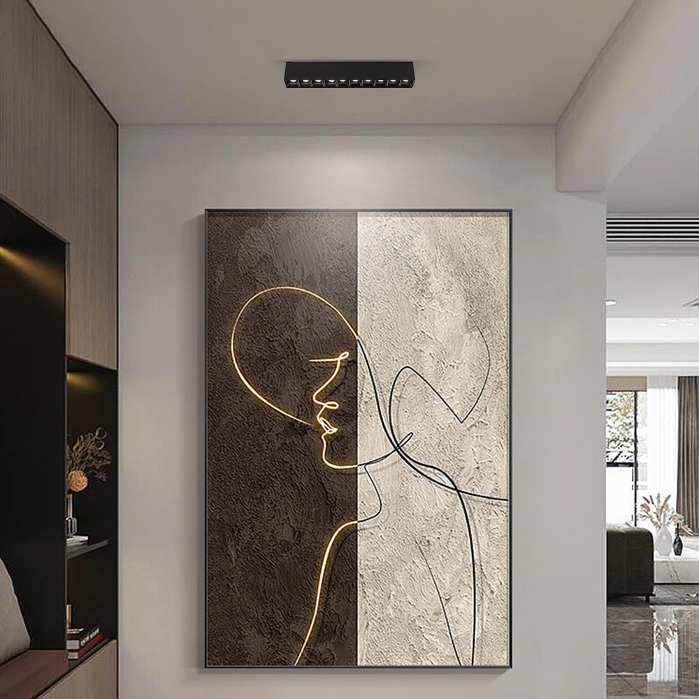 SCON COB Chip 30cm Line Lamp LED Spot Light Concrete Surface Mounted  Ceiling Lights, image size:1000x1000