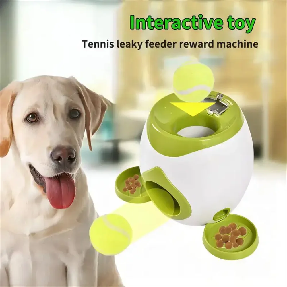 Custom Electric Durable Interactive Dog Training Toys Tennis Ball Launcher for Pet Dog Tennis Ball Training