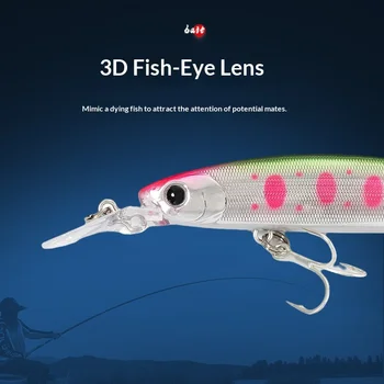 3D Spray Lure Full-Water-Column Vib ABS Artificial Hard Bait 112mm/10g Whole-Body Fish Scales Laser Reflective Without Hooks – Hard Lure – view 5