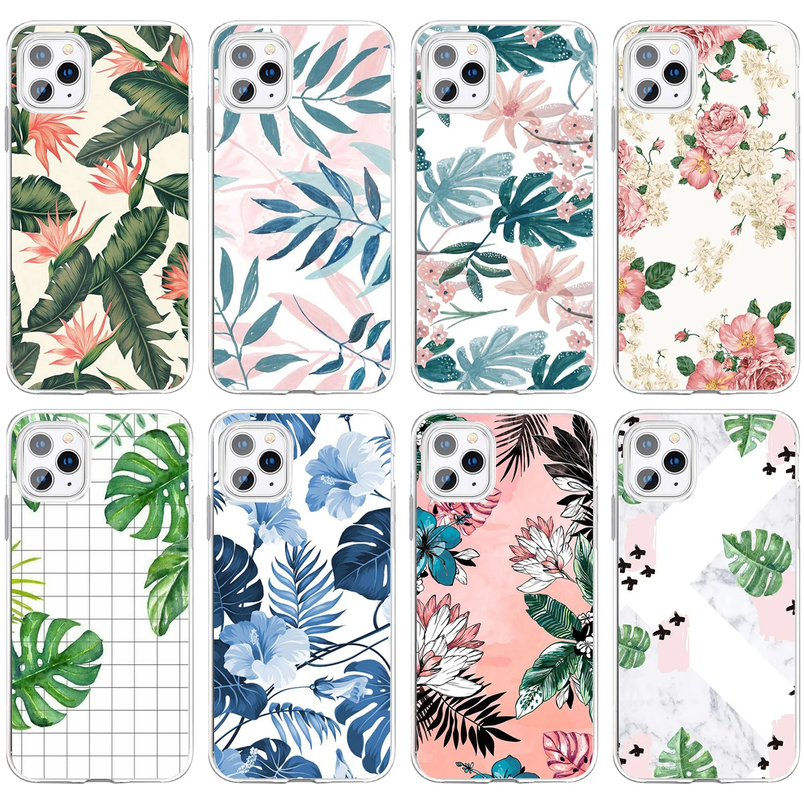 TPU Back Case for iPhone 13 Mini Daisy Pattern Glossy Soft Case