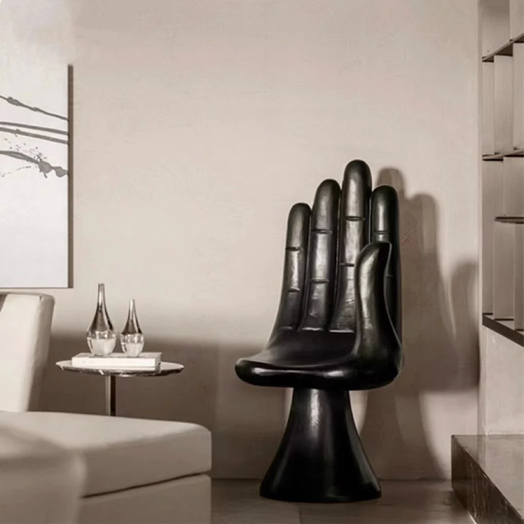Y300 Special Hand Palm Shaped Stool Single Finger Chair Custom