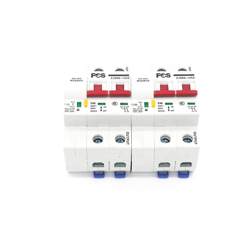 OEM RS485 Circuit Breaker Open Protocol Modbus RTU 2P 220VAC 63A