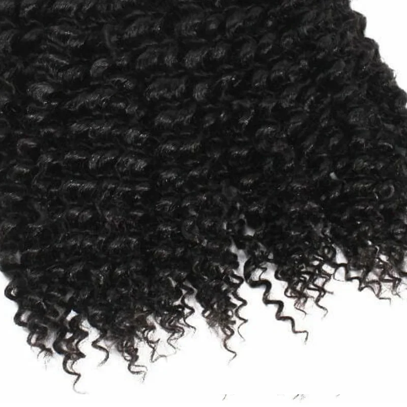 Extension per capelli ricci lunghi e crespi con punta a I per donne, fasci di capelli umani brasiliani, fusione alla rinfusa, cheratina, punta a I, capelli ricci, 100 pezzi_voghion.com