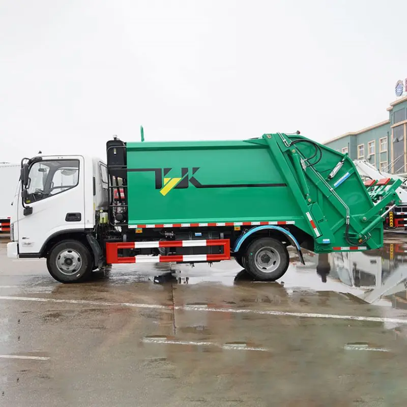 Keeyak 2024 New Foton Garbage Compactor Truck Euro Vi Diesel Compressed ...