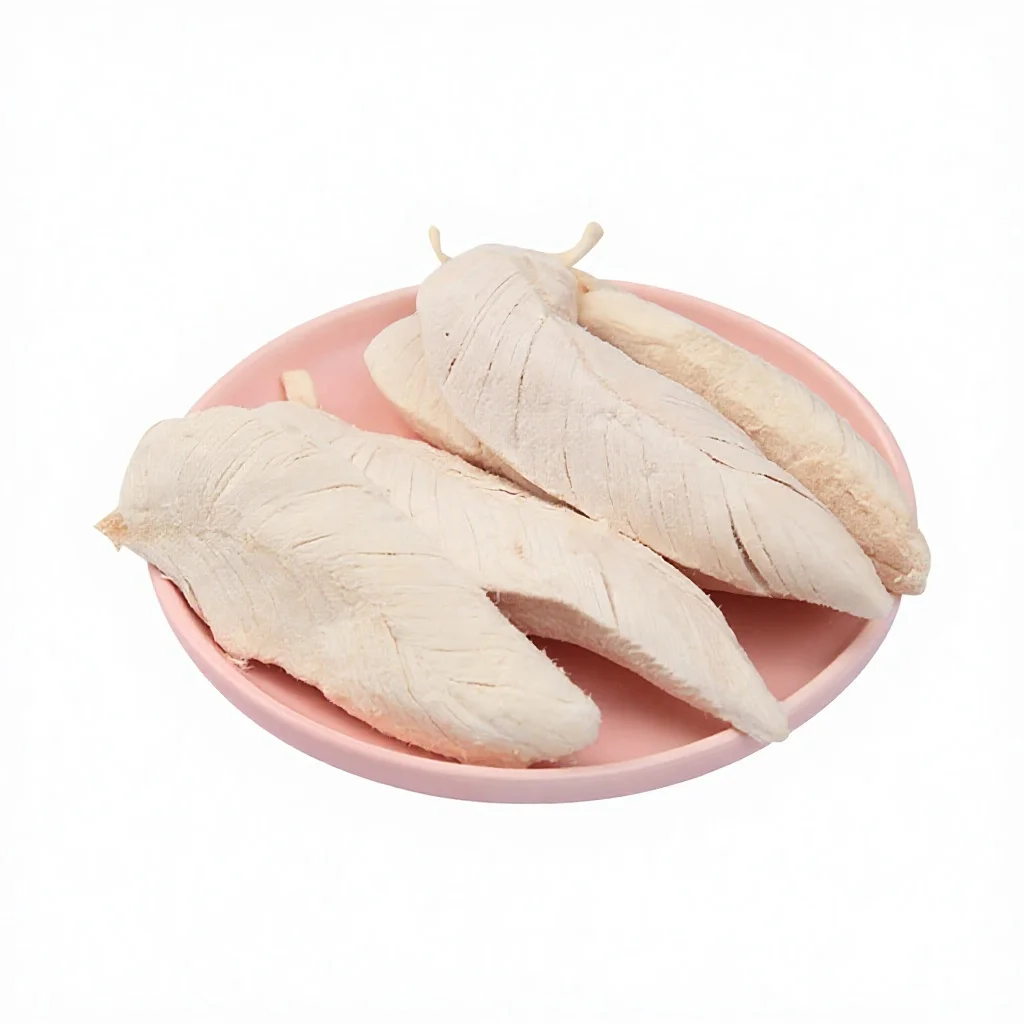 product oem pet freeze dried snacks  chicken duck cat freeze dried dog food whole cut chicken breast pet food cat treats-0