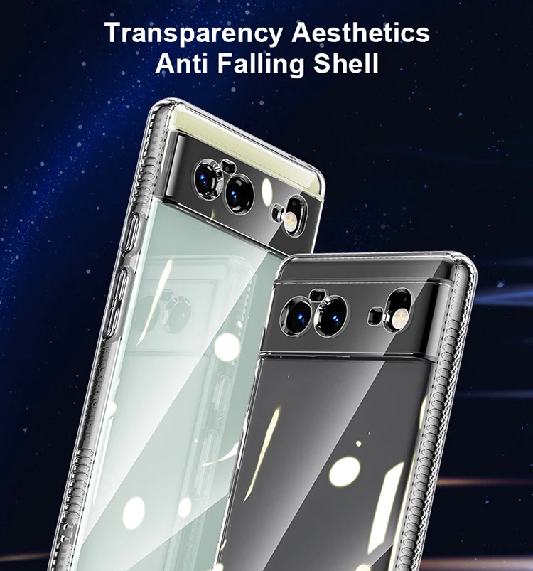 High Quality Antiyellowing Transparent Phone Cover Full Protection