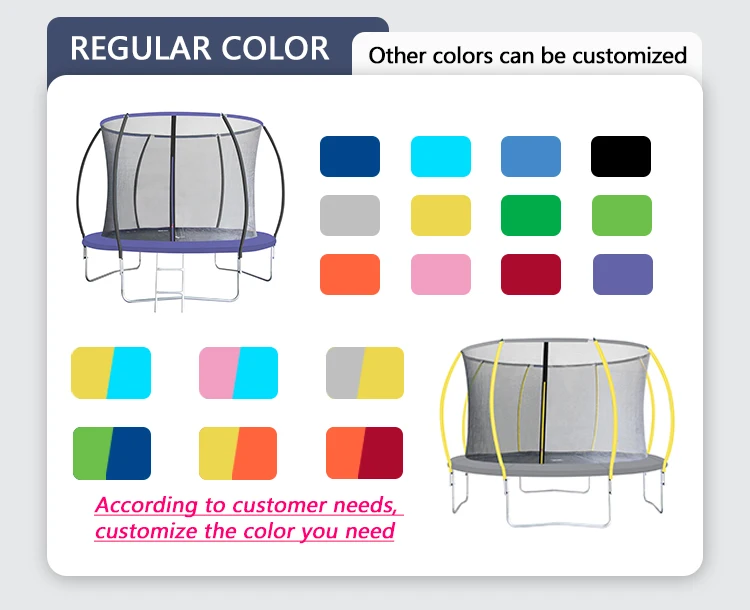 Square Large Commercial Trampoline Buy Outdoor Round Trampoline Garden