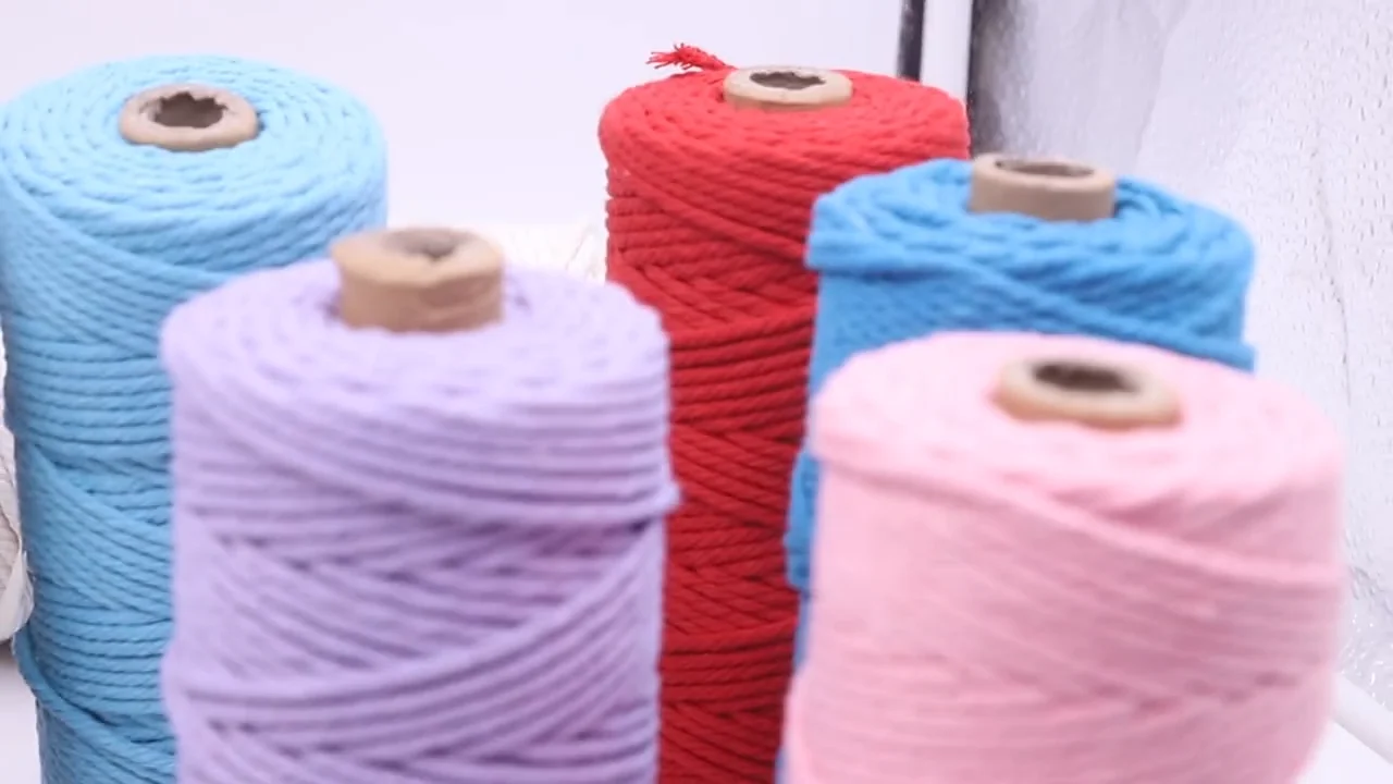 Baiyuheng Macrame Cord Size Chart 4mm Cotton Organic Macrame Cord 2 