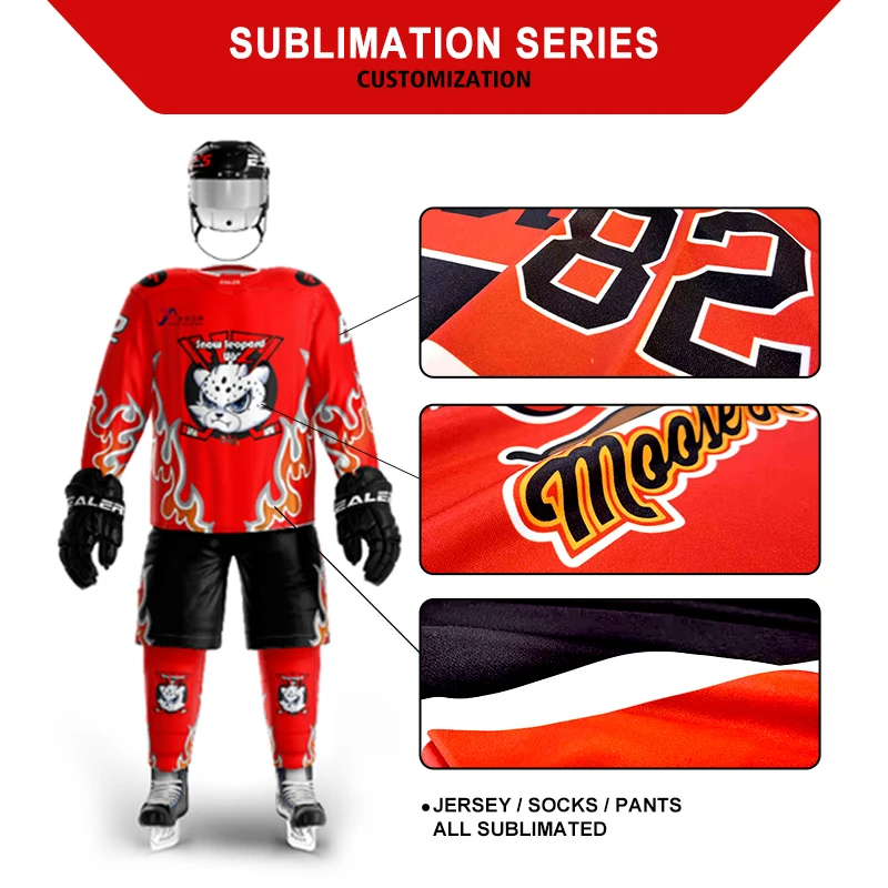 Source Cheap custom sublimated unique ice hockey jerseys pro quality china  on m.