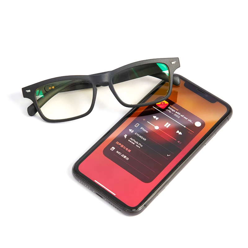 Trending New CS21099 Smart Blue Tooth Audio Eyewear Blue Light Blocking Glasses