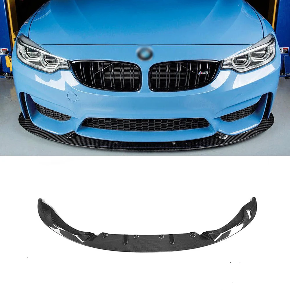 3D Design GTS F82 M4 Mp Style Dry Carbon Fiber Front Lip Performance For Bmw F80 F82 M3 M4 Psm Type