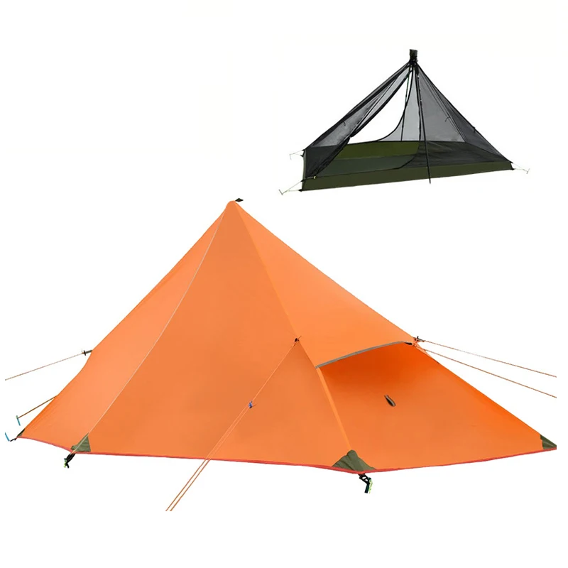 Customized single-person hiking waterproof nylon ultra-light tents by the manufacturer