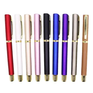 High-End 0.5mm Promotional Gel Pens for Business Signature Custom Logo Advertising Ballpoint Pen for Christmas, Branding Gifts