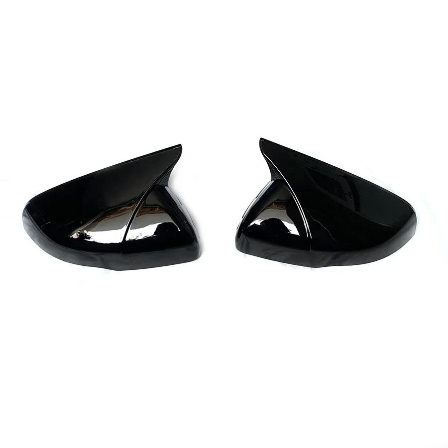 New Gloss Black Door Rear View Mirror Cover Trim for Kia Sorento 2019-2022 2020 2021 Tiypeor Exterior Accessories Body Kits