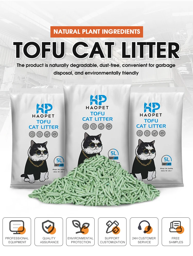 Tofu Cat Litter Clumping Flushable Ultra Absorbent And Fast Drying 100