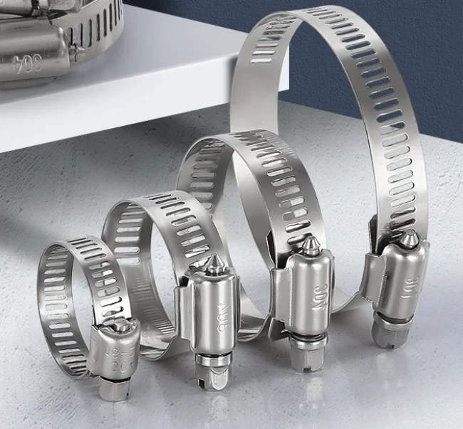 Мягкая труба из нержавеющей стали шланг зажим