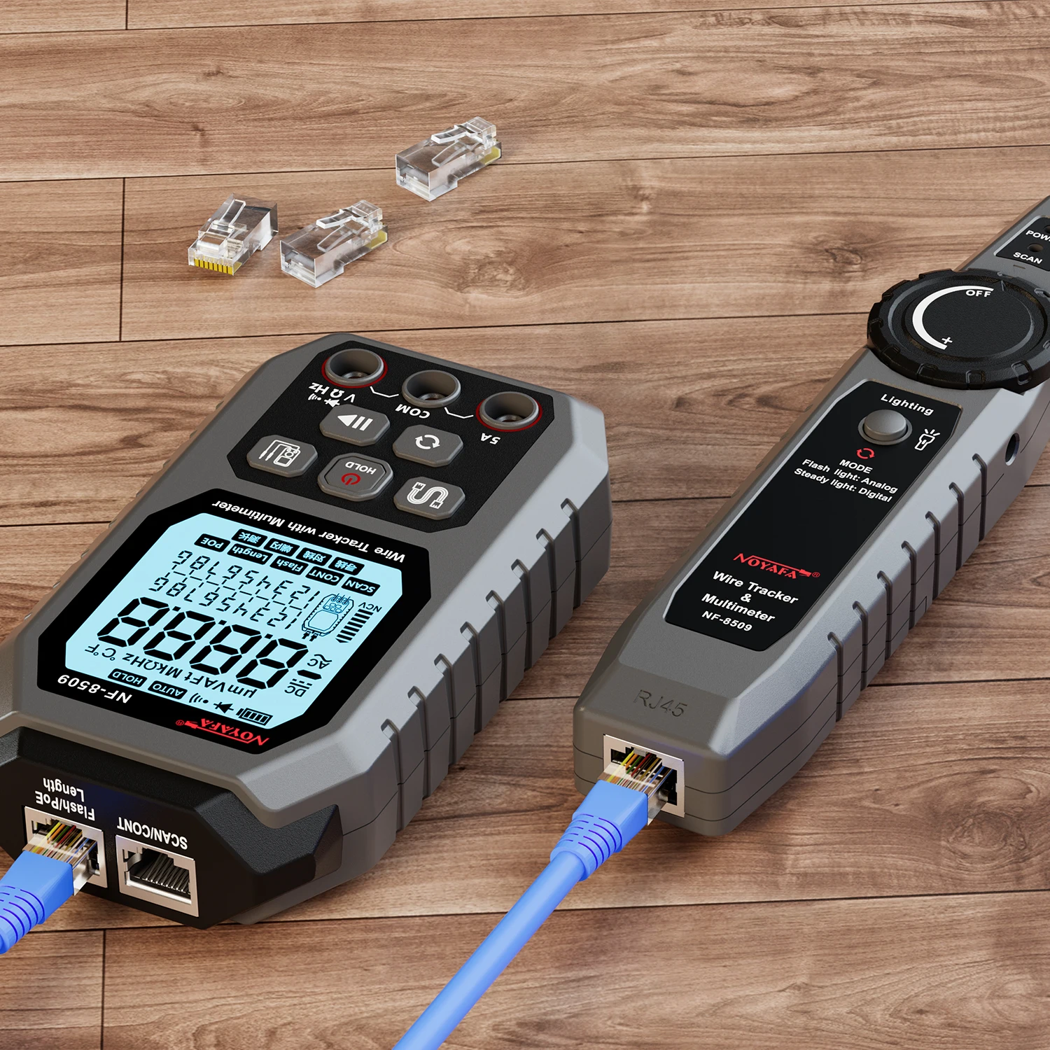 Nf Multimeter Alibaba.com: NF-8509 Wire Tracker 2 in 1 Network Cable Tester & Digital ...