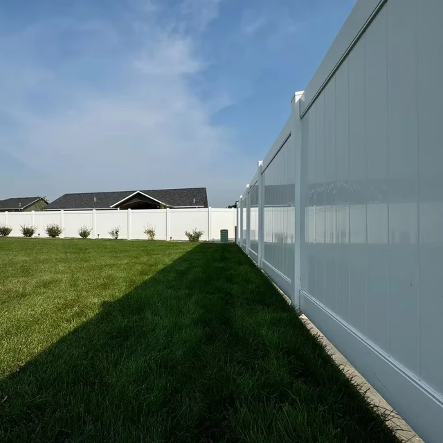 Vinyl Privacy Fences Are Available in Custom Heights, Providing Flexibility in Design and Installation