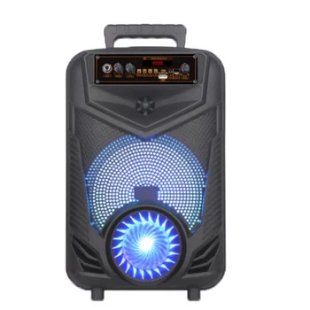 Water proof IP 3  8 inch outdoor  wireless microphone portable bluetooth battery speaker