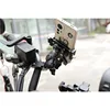Juego de clips para motocicleta con absorción de impactos.