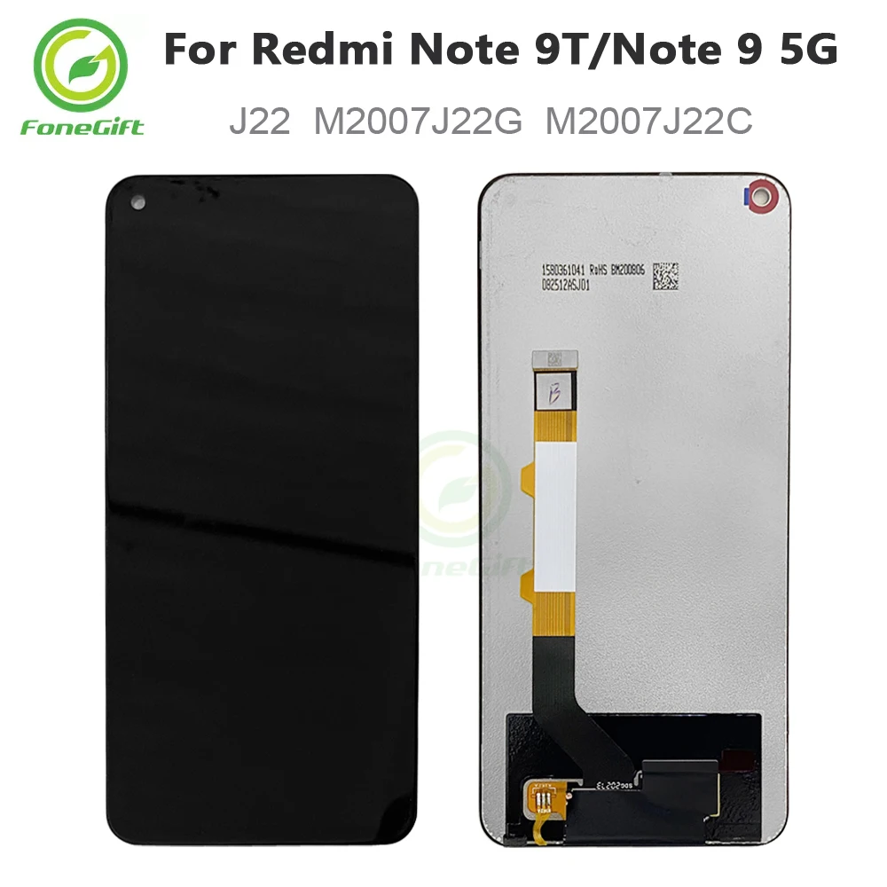 Écran LCD + Vitre Tactile Pour Xiaomi Redmi Note 9T (M2007J22G) - 6,53 Pouces - Neuf